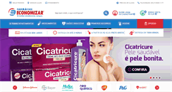 Desktop Screenshot of farmaciaseconomizar.com.br